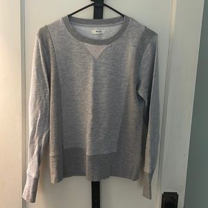 Madewell grey crewneck sweatshirt